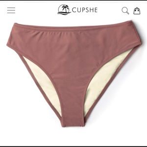 BNWT Cupshe Cosy Bay Hipster Bikini